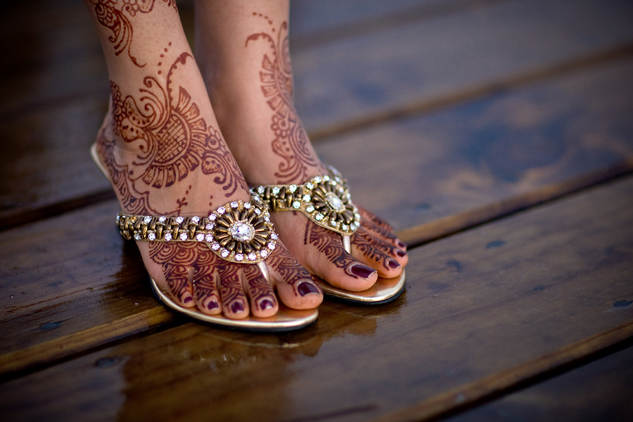 Henna Feet Auckland Wedding