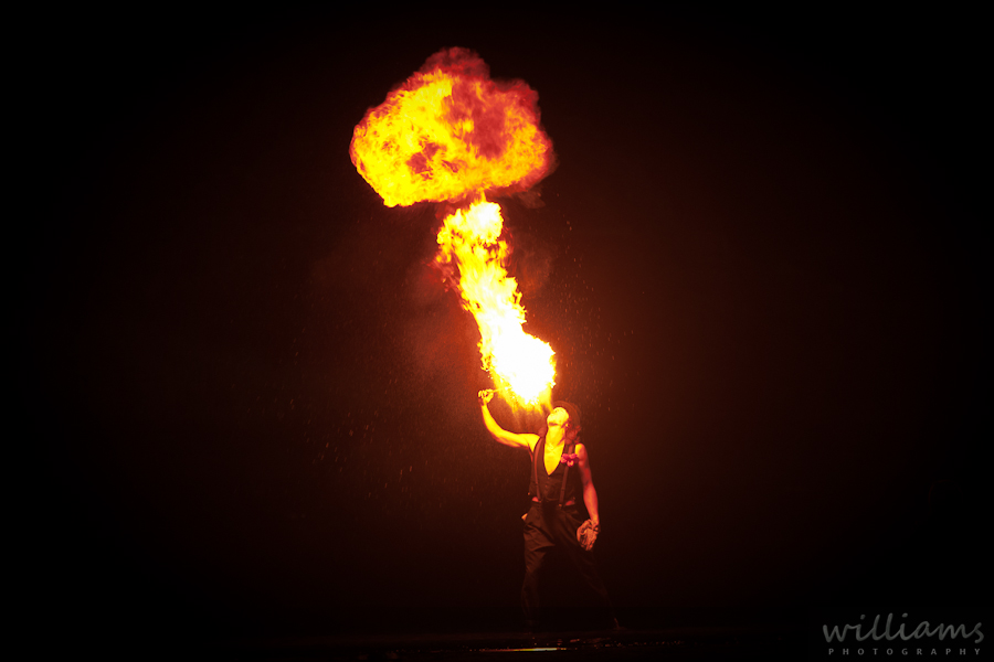 Fire breathing New Zealand
