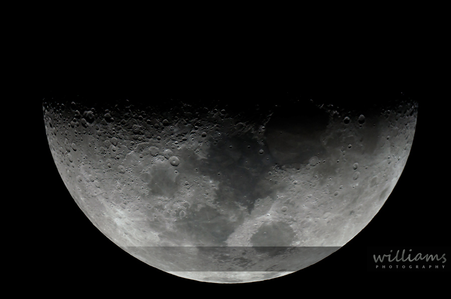 Moon with Telescope