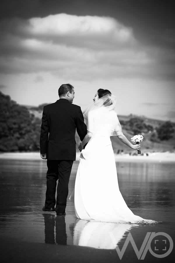 Wedding Photos on New Zealand Beach