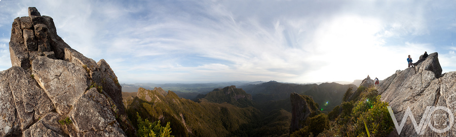 Panoramic from top of Pinnacles