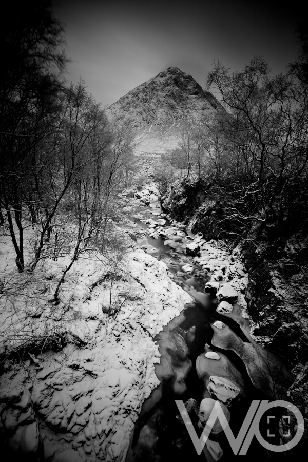 Buachaille Etive Mor Black and White