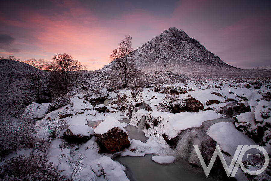 Sunrise over Buachaille Etive Mor