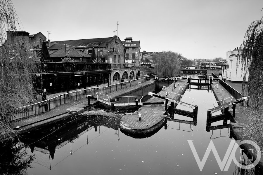 Camden Lock Black and White