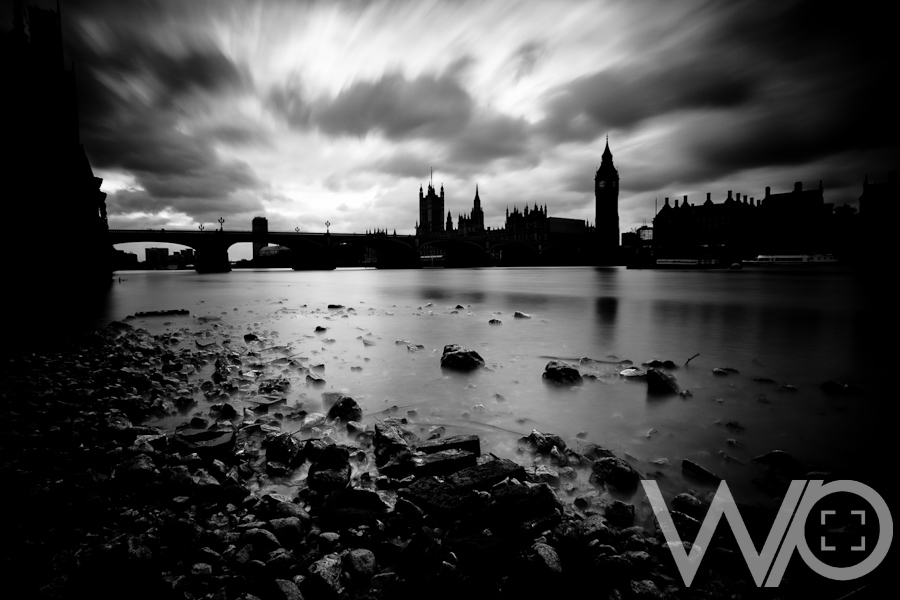 Stunning Westminster Black and White Landscape