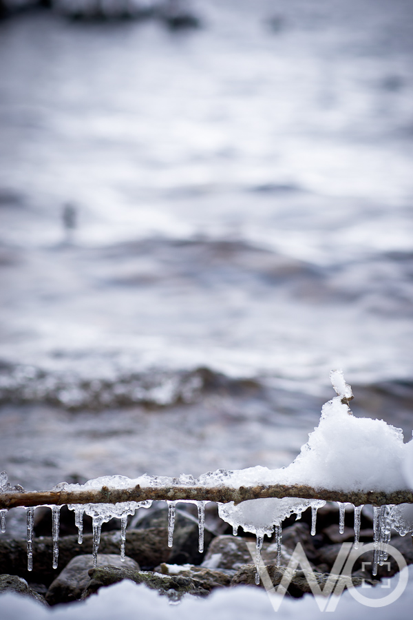 Frozen Loch Ness