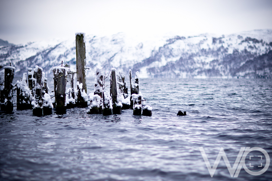 Frozen Loch Ness