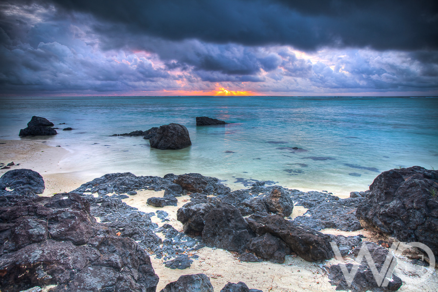 Beautiful Cook Islands Sunset
