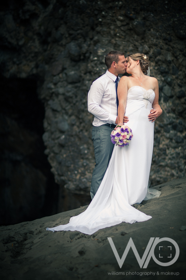 piha wedding photos