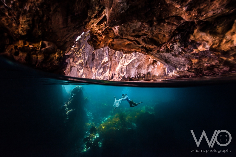 Underwater Wedding Photo NZ