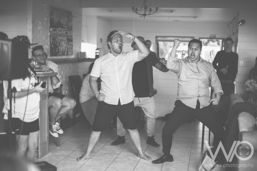 Haka NZ Wedding