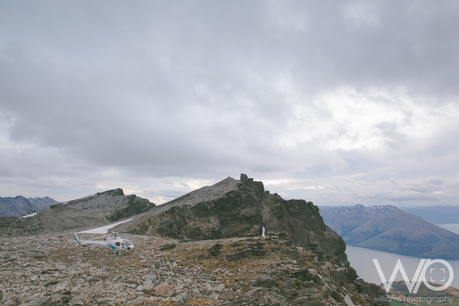 Queenstown helicopter wedding 
