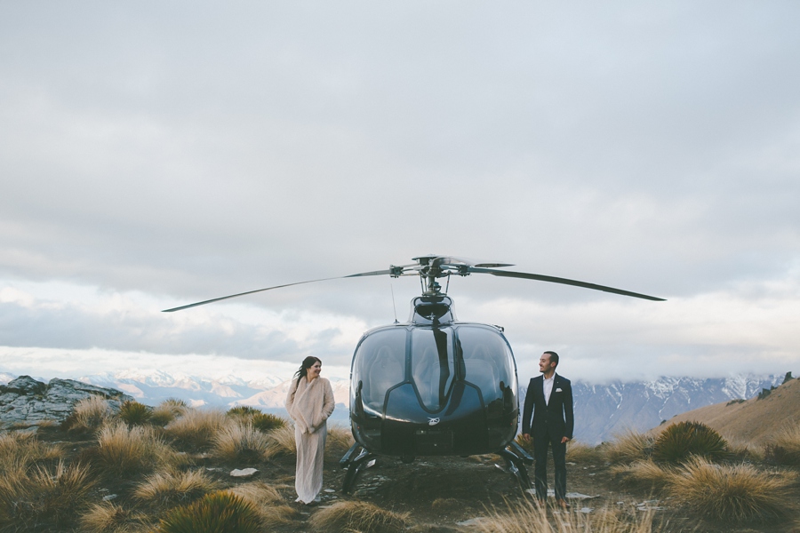 Queenstown Heli Wedding Photos