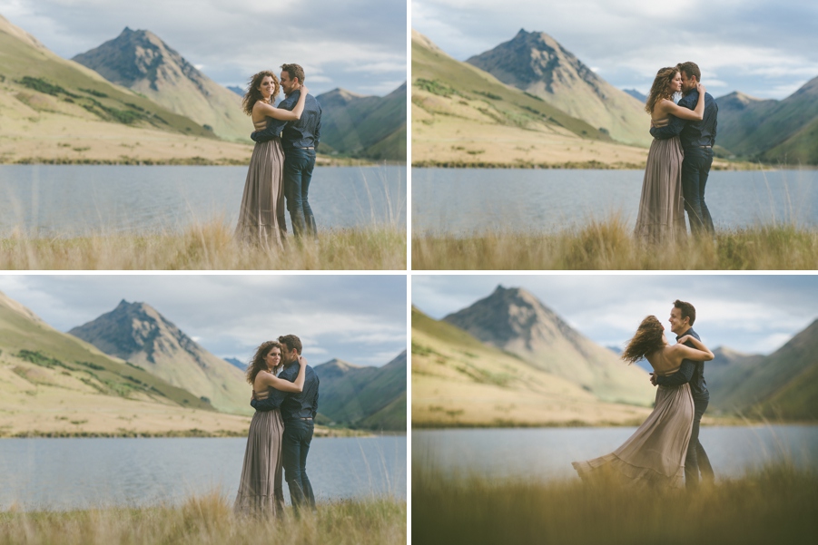 Moke Lake Queenstown Engagement