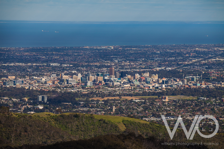 View of Adelaide from Mt Lofty