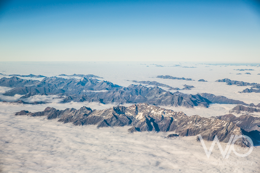 Southern Alps above the Cloud