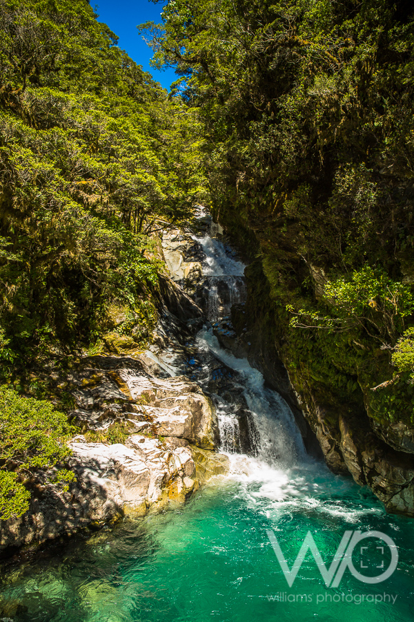 SH94 Waterfall New Zealand