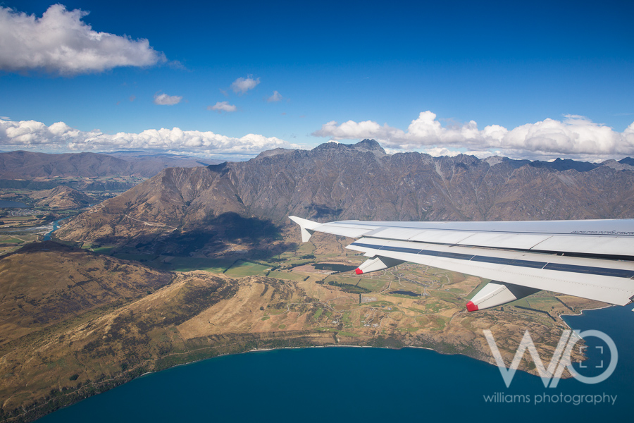 Flying in Queenstown