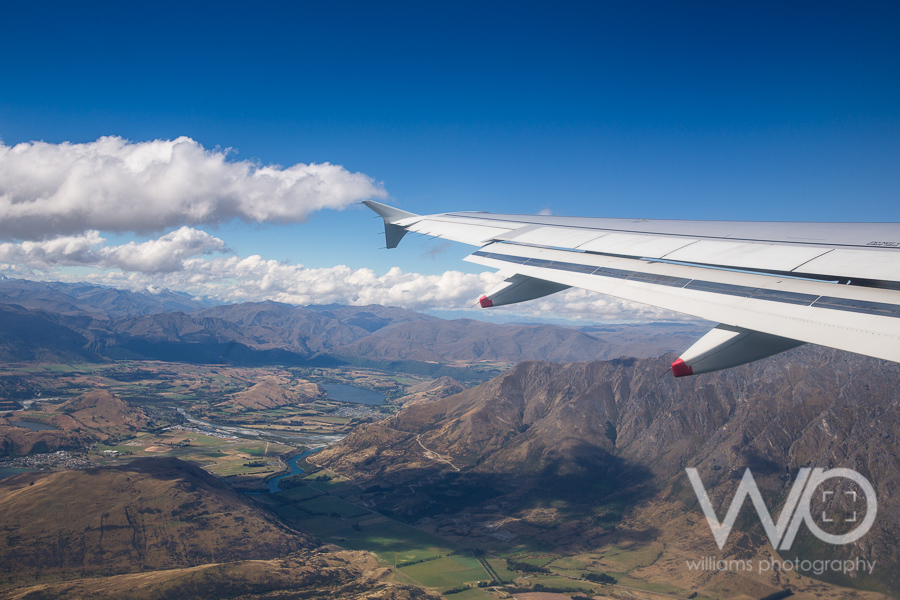 Flying in Queenstown