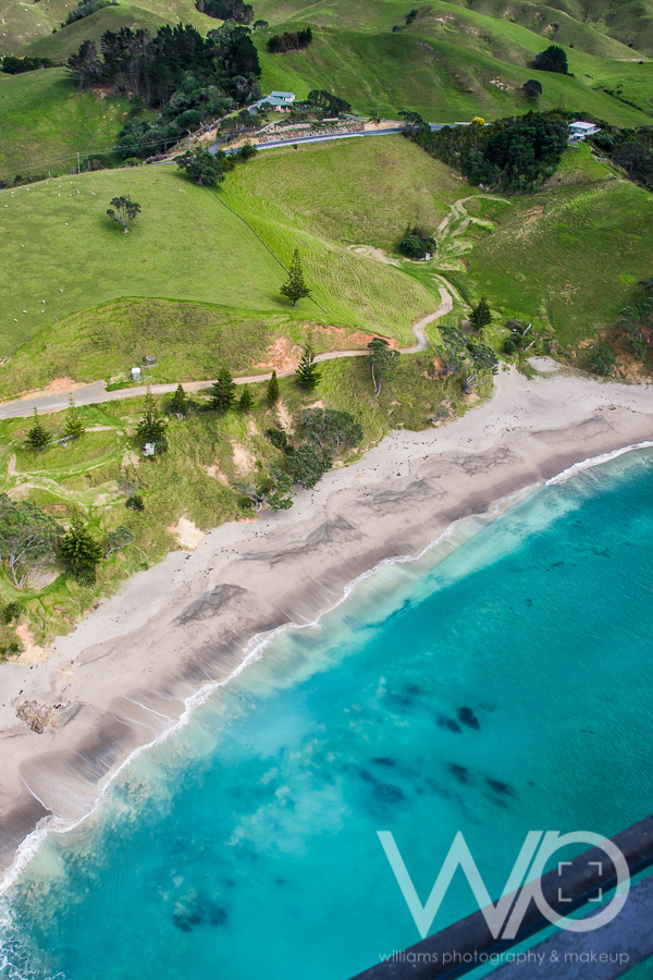 Whananaki aerial photo