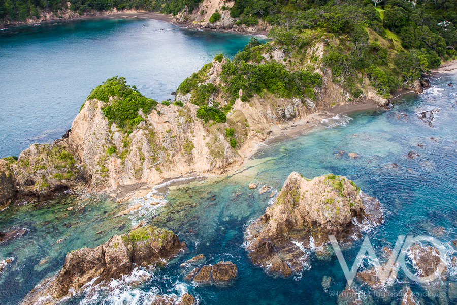 Whananaki, Roimata Lane aerial photo