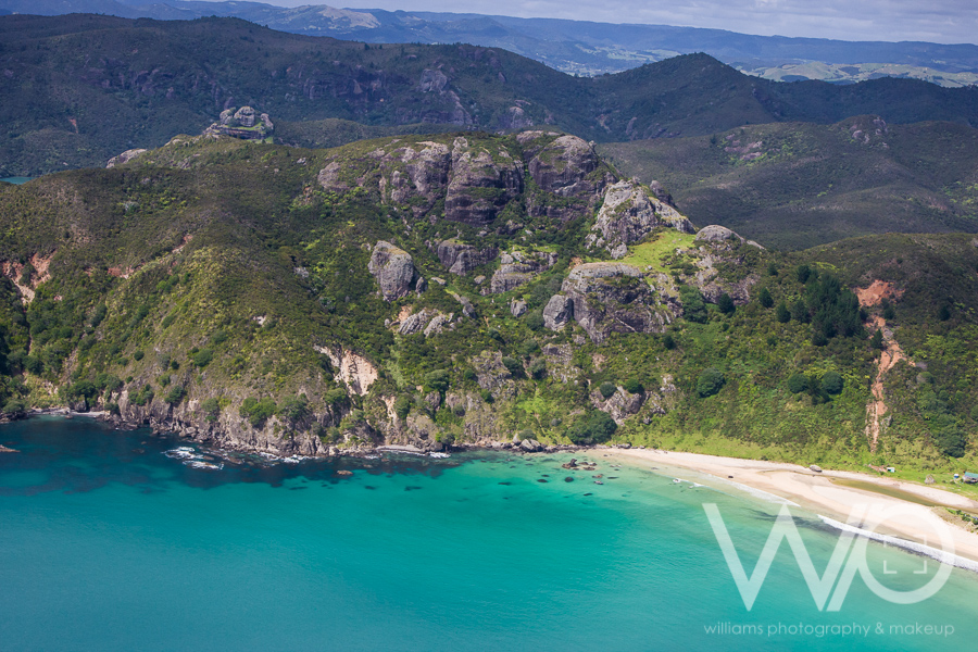 Taupo Bay aerial photo