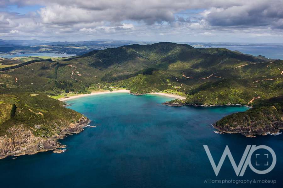 Taemaro Bay aerial photo
