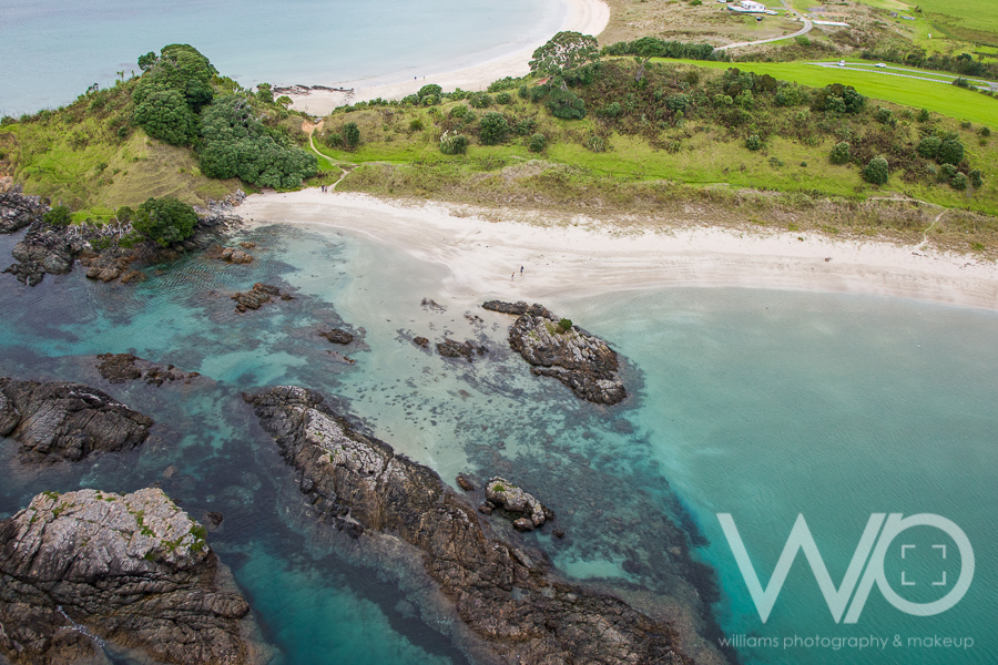 Matai Bay aerial photo