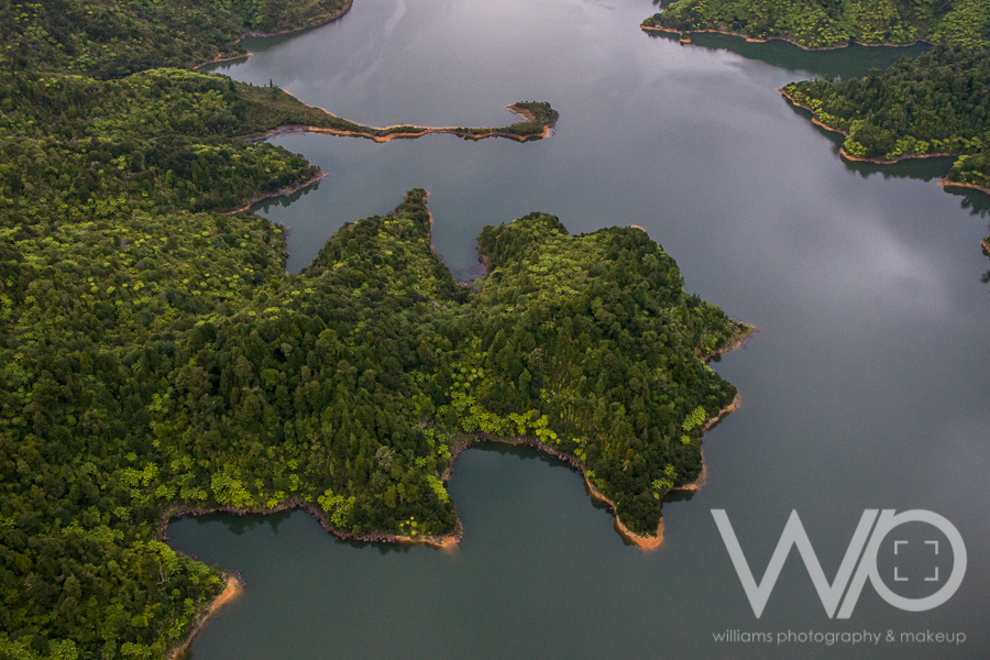 Hunua Ranges aerial photo