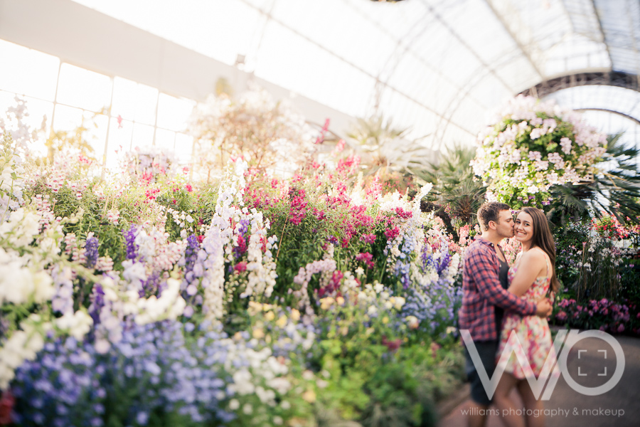 Auckland Engagement Photographer Winter Gardens