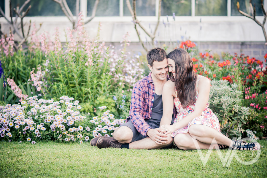 Auckland Engagement Photographer Winter Gardens